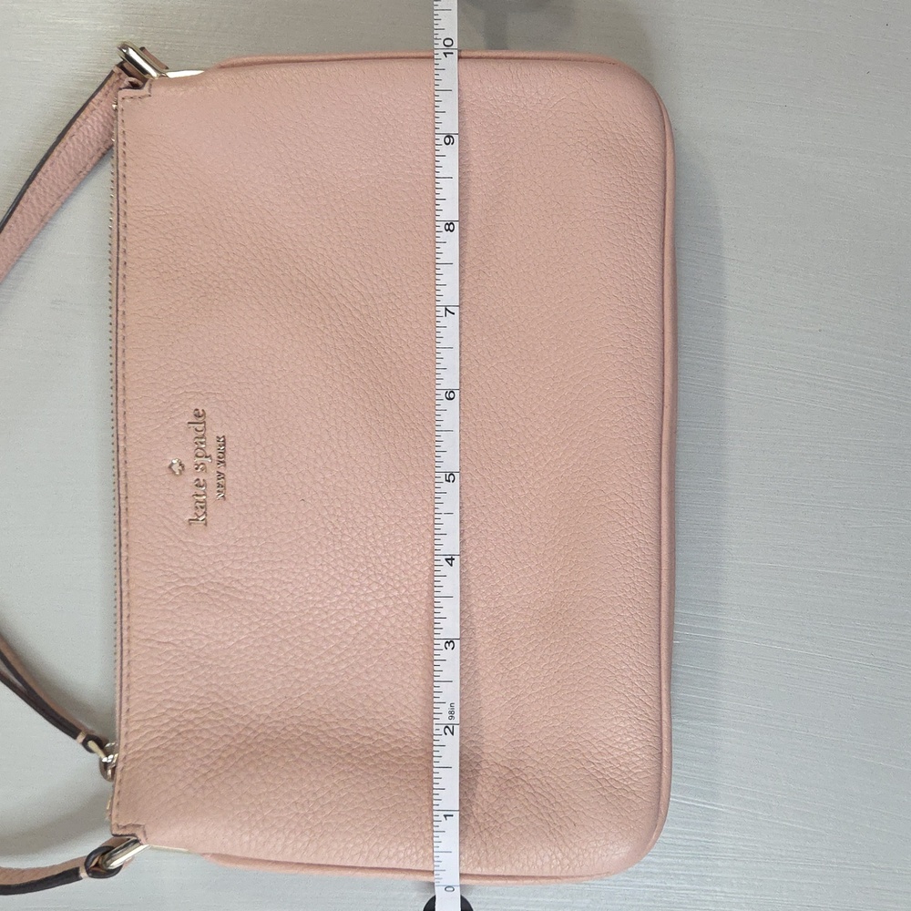Kate Spade Jackson Leather Triple Gusset Crossbody - Picture 13 of 16